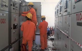 PC Quảng Ngãi: Thí nghiệm bảo trì, bảo dưỡng thiết bị TBA 110kV Mộ Đức