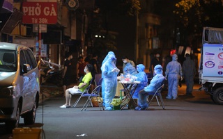 Phát hiện 1 ca nhiễm SARS-CoV-2 trên con phố sát Bệnh viện Việt Đức