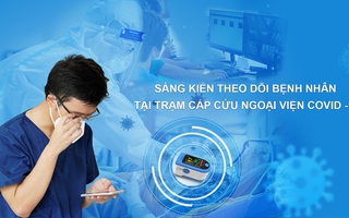 Sáng kiến theo dõi F0 tại trạm cấp cứu ngoại viện Covid-19