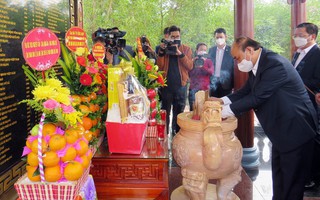Quảng Nam: Chủ tịch nước dự lễ khánh thành Nhà bia ghi danh liệt sĩ thôn Hương Quế Nam