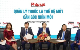 Cần mạnh tay kiểm soát thuốc lá thế hệ mới