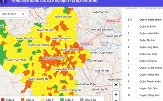 Tra cứu cấp độ dịch Covid-19 ở đâu trước khi về quê ăn Tết?