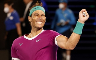 Rafael Nadal cùng Medvedev tranh "ngôi vương" Giải Úc mở rộng 2022