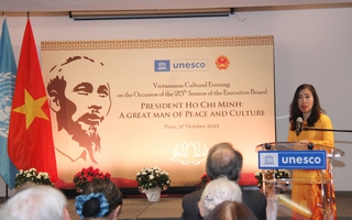 Kỷ niệm Nghị quyết tôn vinh Chủ tịch Hồ Chí Minh tại trụ sở UNESCO