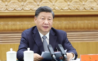 Chủ tịch Trung Quốc Tập Cận Bình đọc báo cáo khai mạc Đại hội Đảng