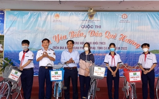 Học sinh Cà Mau tranh tài sôi nổi tại cuộc thi "Em yêu biển, đảo quê hương"