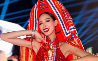 Hé lộ quá trình làm trang phục "Cô em Dao đỏ" để Bảo Ngọc thi Miss Intercontinental