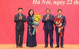 Thủ tướng Phạm Minh Chính trao Quyết định bổ nhiệm 2 Bộ trưởng Y tế và Giao thông vận tải