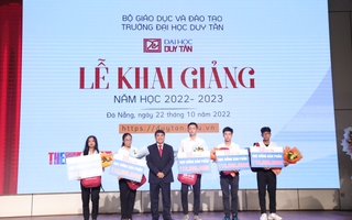 Đại học Duy Tân: Trao 385 suất học bổng, tổng trị giá gần 21,5 tỉ đồng