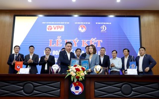 Hơn 90 tỉ đồng tài trợ cho bóng đá Việt Nam trong 4 năm