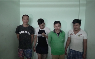 VIDEO: Bắt nhóm nghi phạm cướp giật lẩn trốn ở Bạc Liêu