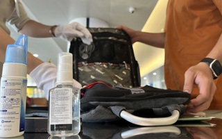 Tăng cường kiểm tra chất lỏng trong hành lý xách tay khách bay từ Hà Nội đi Úc