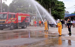 Nâng cao kỹ năng ứng phó sự cố môi trường, đảm bảo an toàn cho người lao động