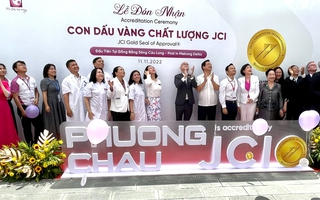 Bệnh viện đầu tiên ở ĐBSCL nhận được con dấu vàng JCI