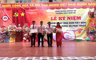 Trường THCS Nam Đà - chặng đường 31 năm xây dựng và phát triển