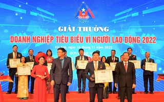 Vietcombank được vinh danh “Doanh nghiệp tiêu biểu vì người lao động”