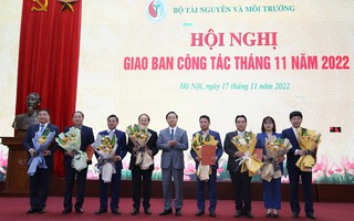 Bộ Tài nguyên - Môi trường điều động, bổ nhiệm hàng loạt lãnh đạo cục, vụ