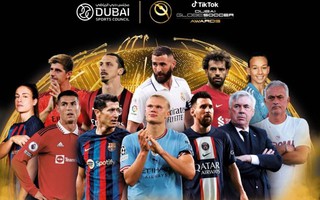 Benzema đoạt giải vàng Globe Soccer, Real Madrid thâu tóm giải thưởng Dubai