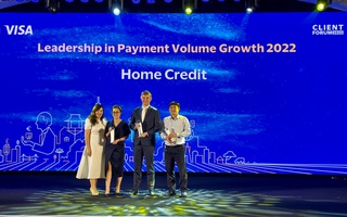 Home Credit giành được giải thưởng Visa Award năm thứ ba liên tiếp