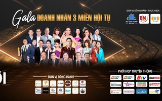 Nghệ sĩ hội tụ cùng doanh nhân tại chương trình Nhạc hội Gala Doanh nhân 3 miền