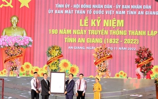 An Giang long trọng kỷ niệm 190 năm ngày thành lập tỉnh