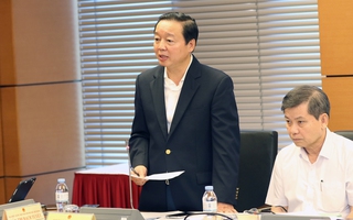 Bộ trưởng Trần Hồng Hà: Sửa đổi Luật Đất đai phải chống được phân lô, bán nền