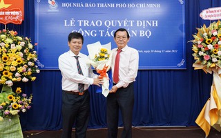 Ông Nguyễn Tấn Phong làm Chủ tịch Hội Nhà báo TP HCM