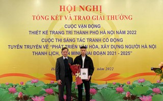 "Hương sắc" đoạt giải nhất cuộc thi thiết kế trang trí Hà Nội