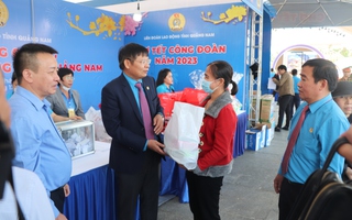Tưng bừng "Chợ Tết Công đoàn năm 2023" tại Quảng Nam