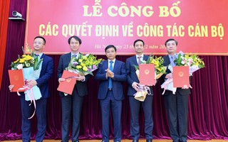 Bộ trưởng GTVT Nguyễn Văn Thắng điều động, bổ nhiệm nhiều nhân sự quan trọng