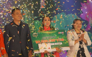 Hồng Nguyệt - cô giáo thanh nhạc đoạt giải Quán quân "Tài tử miệt vườn"  2022