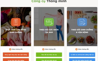 Chương trình Dinh dưỡng Bà mẹ và Trẻ em - Công cụ tiện ích