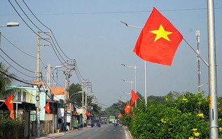 "Đường cờ Tổ quốc" thắm tô hai "địa chỉ đỏ" tại huyện Bình Chánh
