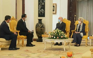Con trai ông Hun Sen yết kiến quốc vương Campuchia với tư cách ứng cử viên thủ tướng