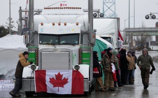 Canada mạnh tay đối với phong trào "Đoàn xe tự do"