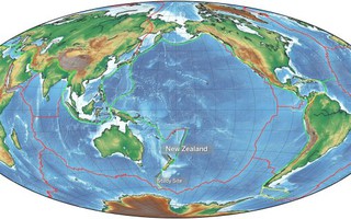 Ngoài khơi New Zealand, Trái Đất đang tự nuốt đại dương