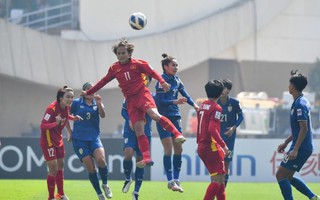 Tuyển nữ Việt Nam đánh bại Thái Lan, chiếm lợi thế ở vòng play-off World Cup