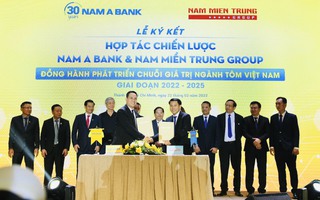 Nam A Bank hợp tác phát triển chuỗi giá trị ngành tôm Việt Nam