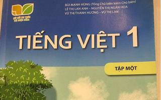 Chủ biên nói gì về thông tin SGK Tiếng Việt 1 không dạy chữ "P"?