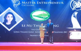 Bà Lê Nữ Thùy Dương - Nhà lãnh đạo Golf Long Thành được vinh danh “Doanh nhân xuất sắc Châu Á 2021”