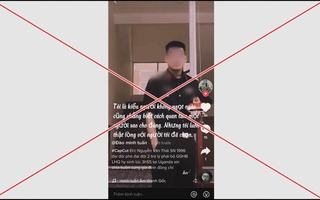 Thông tin sĩ quan gìn giữ hòa bình Việt Nam hy sinh trên TikTok là tin giả