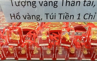 Giá vàng SJC tiếp tục lao dốc sát ngày Thần Tài