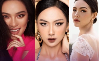 Nhan sắc dàn thí sinh cuộc thi ảnh Hoa hậu Hoàn vũ Việt Nam 2022