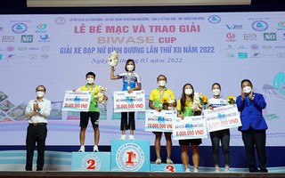 Đinh Thị Như Quỳnh đoạt Áo vàng chung cuộc Biwase cup