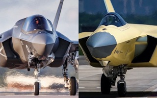 F-35 Mỹ chạm trán J-20 Trung Quốc trên biển Hoa Đông