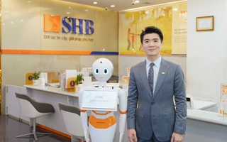 Nâng cao trải nghiệm khách hàng, SHB đưa Robot thông minh vào phục vụ giao dịch