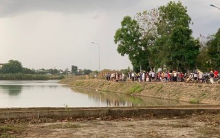 2 bé gái chết đuối thương tâm dưới hồ trung chuyển