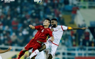 Tuyển Việt Nam thất bại khi tái đấu tuyển Oman