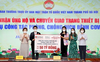 Tập đoàn BRG, SeABank và Công ty Thành phố Thông minh ủng hộ 50 tỉ đồng chống dịch Covid-19