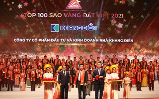 Khang Điền đạt top 100 Sao Vàng Đất Việt